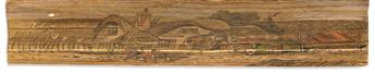 (FORE-EDGE PAINTING.) Crabbe, George, The Tales and Miscellaneous Poems of the Rev. George Crabbe.